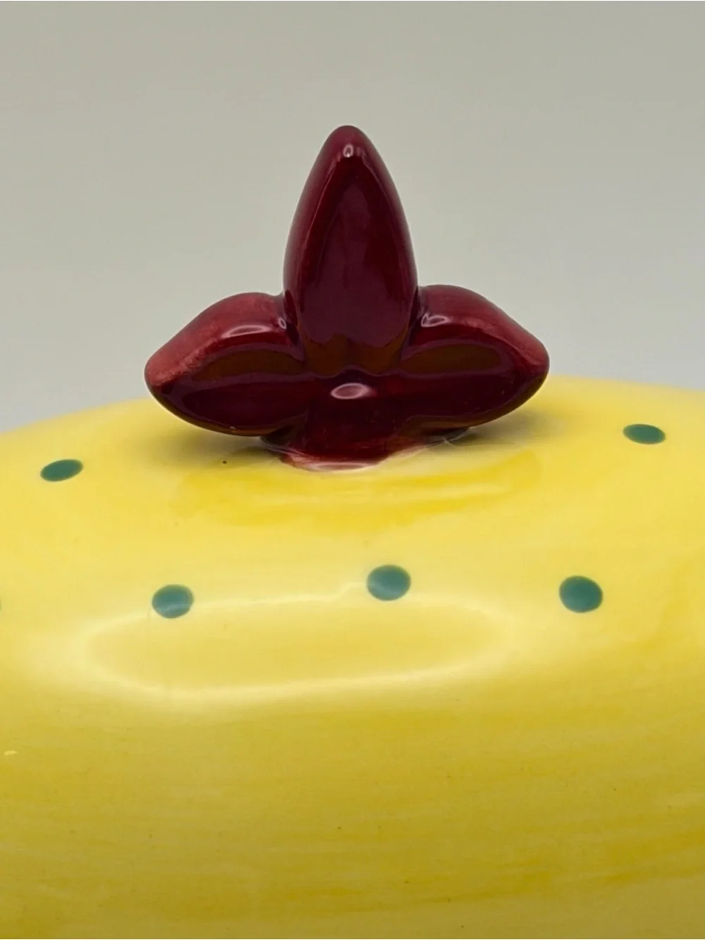 Pfaltzgraff, Retired, “The Secrets of Pistoulet”, Covered Butter Dish. FUN!